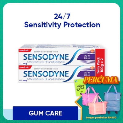 SENSODYNE Gum Care Relief Sensitive Teeth Toothpaste 100g x 2