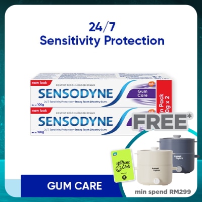 SENSODYNE Gum Care Relief Sensitive Teeth Toothpaste 100g x 2