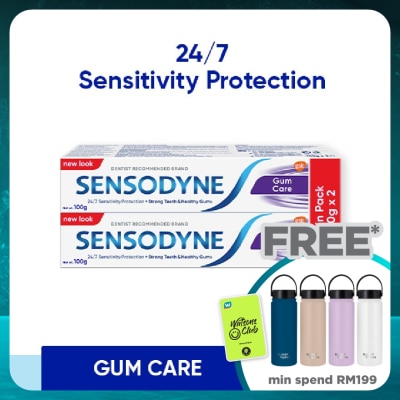 SENSODYNE Gum Care Relief Sensitive Teeth Toothpaste 100g x 2