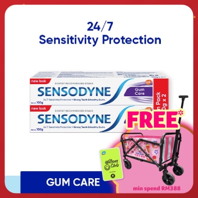 SENSODYNE Gum Care Relief Sensitive Teeth Toothpaste 100g x 2