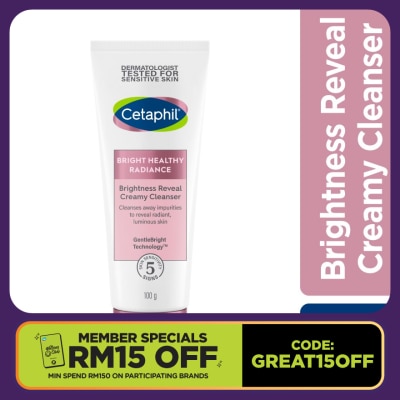 CETAPHIL Bright Healthy Radiance Creamy Cleanser 100g