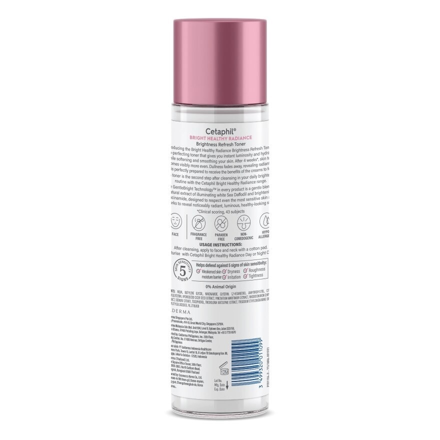 Bright Healthy Radiance Refresh Toner 150ml