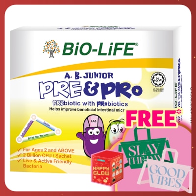 BIO-LIFE A.B. Pre- & Pro-biotics 10 x 2.3g