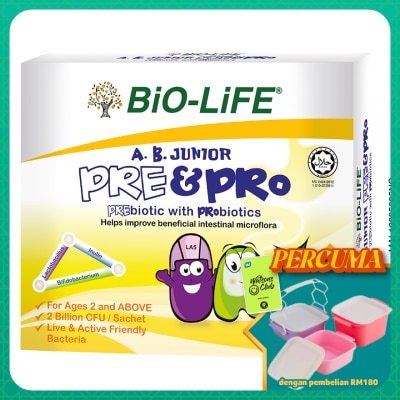 BIO-LIFE - A.B. Pre- & Pro-biotics 10 x 2.3g