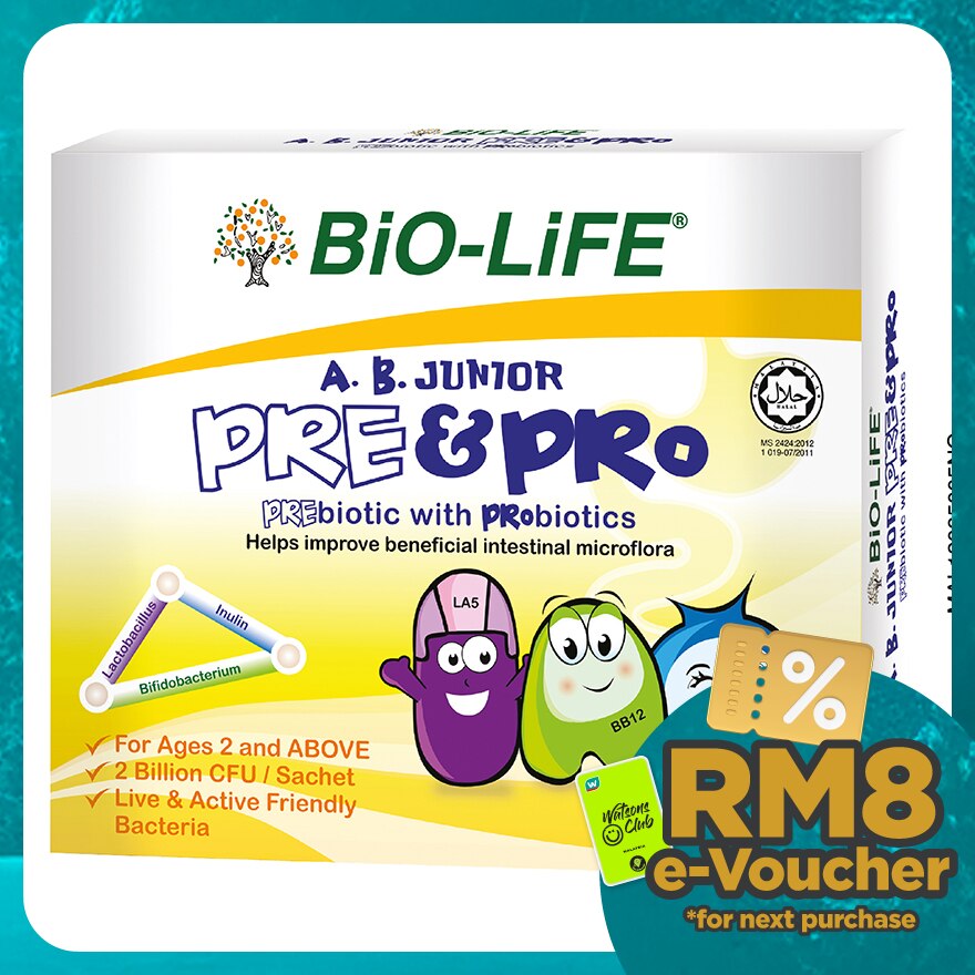 A.B. Pre- & Pro-biotics 10 x 2.3g