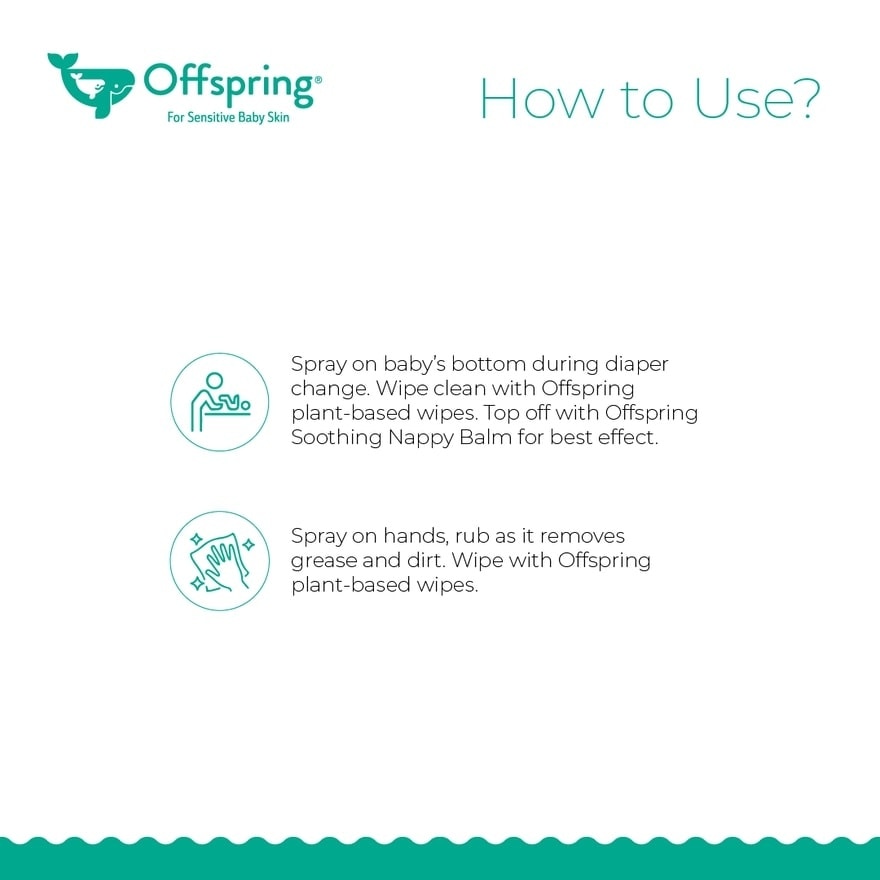 Rinse Free Baby Burn Cleansing Spray 100ml