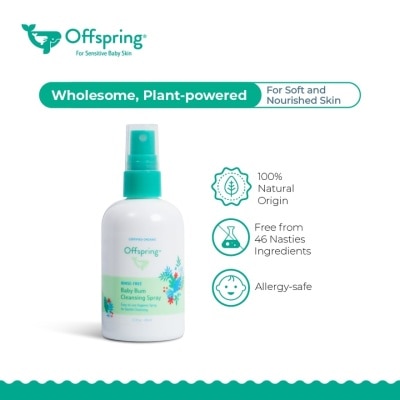 OFFSPRING Rinse Free Baby Burn Cleansing Spray 100ml