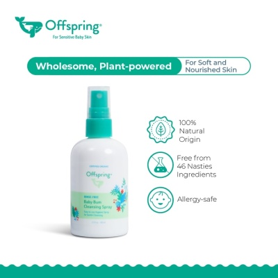 OFFSPRING, Rinse Free Baby Burn Cleansing Spray 100ml | Watsons Malaysia