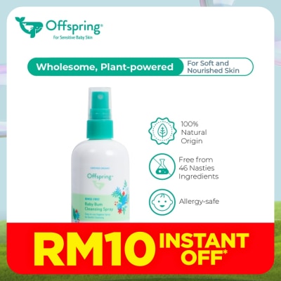 OFFSPRING Rinse Free Baby Burn Cleansing Spray 100ml
