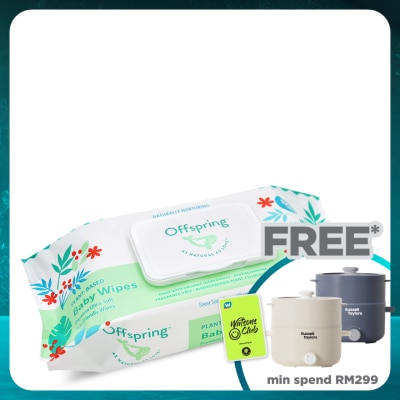 OFFSPRING Plant-Based Baby Wipes 80's