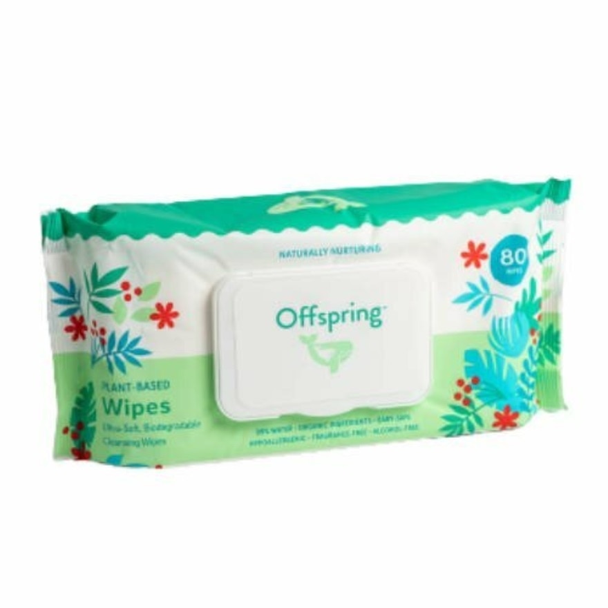 Plant-Based Baby Wipes 80's