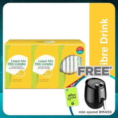 BEAUXLIM Lemon Mix Fibre Complex (15g x 30's +12's) Exclusive Pack