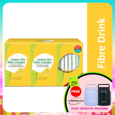 BEAUXLIM - Lemon Mix Fibre Complex (15g x 30's +12's) Exclusive Pack