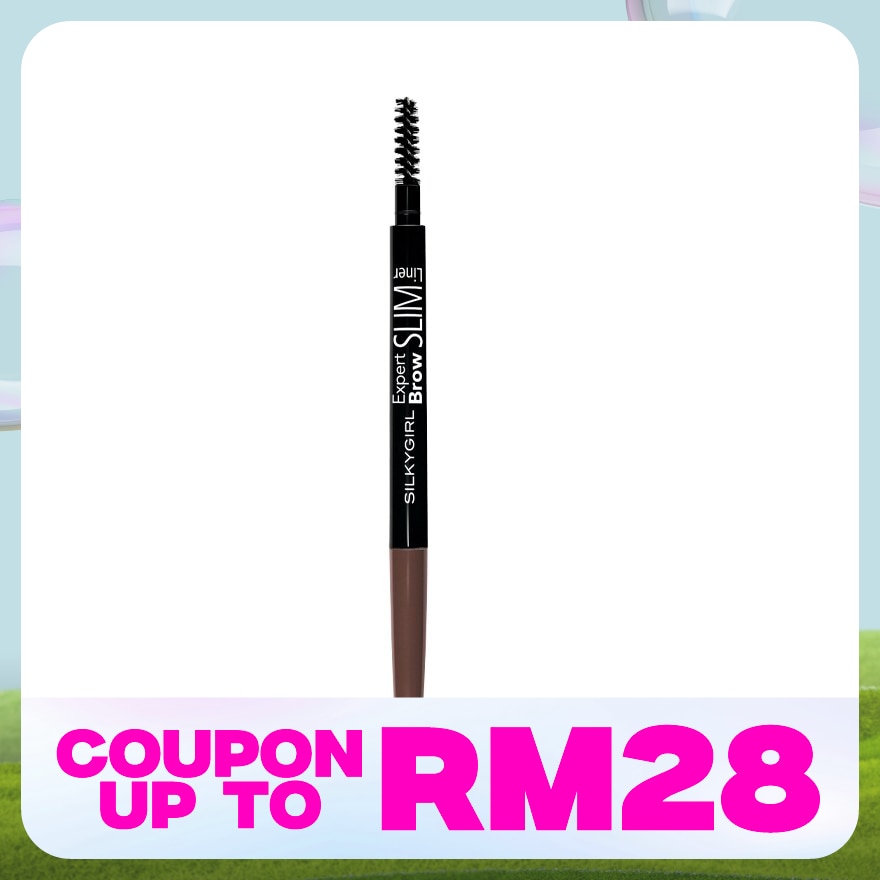 SILKYGIRL Expert Brow Slim Liner 02 Dark Brown 1's
