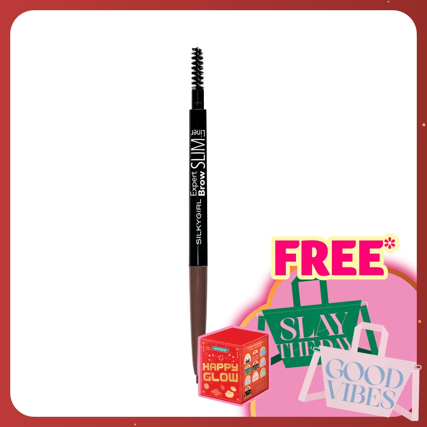 SILKYGIRL Expert Brow Slim Liner 02 Dark Brown 1's