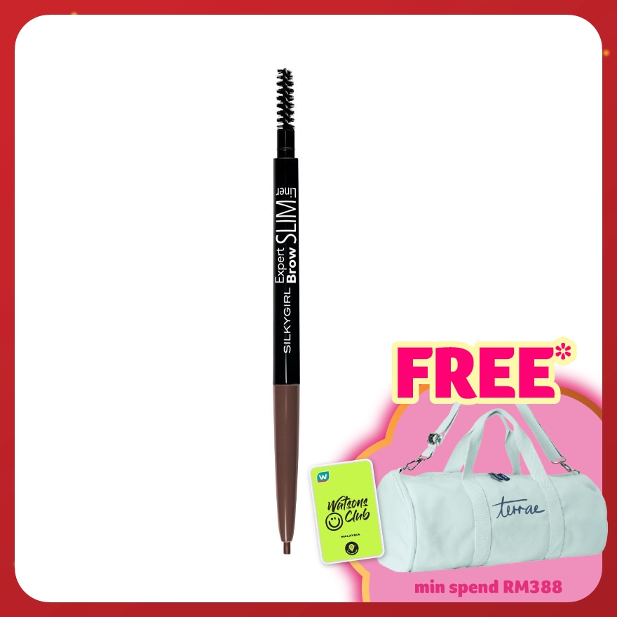 SILKYGIRL Expert Brow Slim Liner 02 Dark Brown 1's