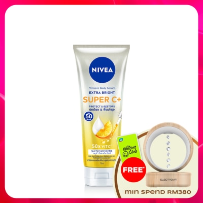 NIVEA -  Extra Bright Super C+ SPF50 Vitamin Serum 70ml