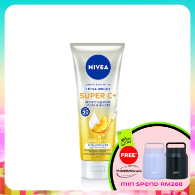 NIVEA -  Extra Bright Super C+ SPF50 Vitamin Serum 70ml