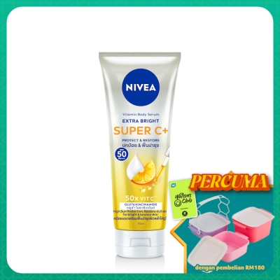 NIVEA - Extra Bright Super C+ SPF50 Vitamin Serum 170ml