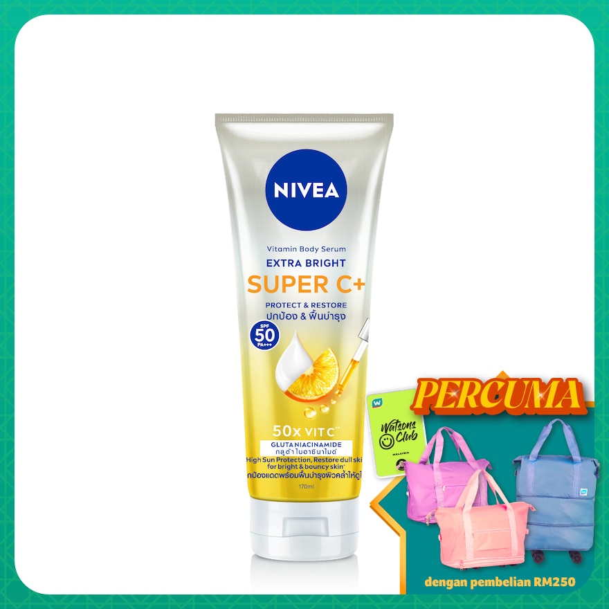 Extra Bright Super C+ SPF50 Vitamin Serum 170ml