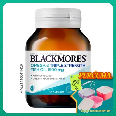 BLACKMORES - Omega 3 Triple Strength 30s