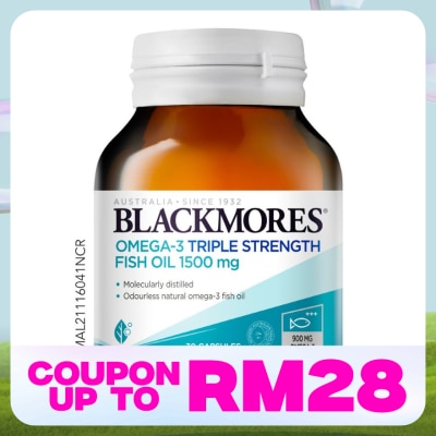 BLACKMORES Omega 3 Triple Strength 30s