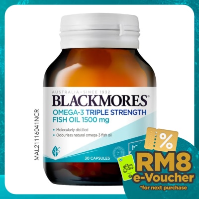 BLACKMORES Omega 3 Triple Strength 30s