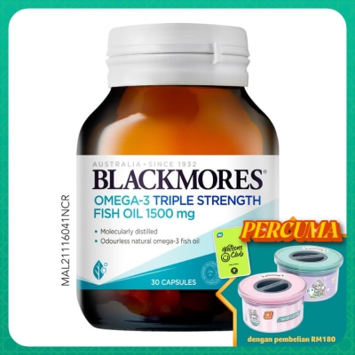 BLACKMORES Omega 3 Triple Strength 30s