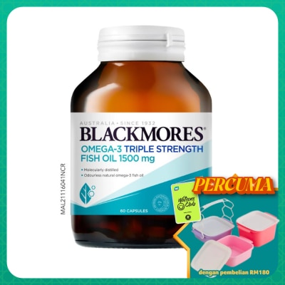 BLACKMORES - Omega 3 Triple Strength 60s