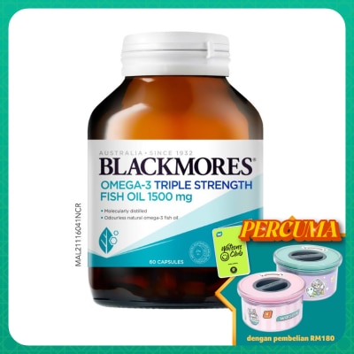 BLACKMORES Omega 3 Triple Strength 60s