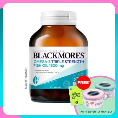 BLACKMORES Omega 3 Triple Strength 60s