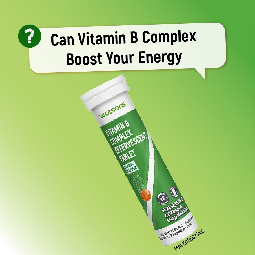 Effervescent Vitamin B Complex 3 x 15's image