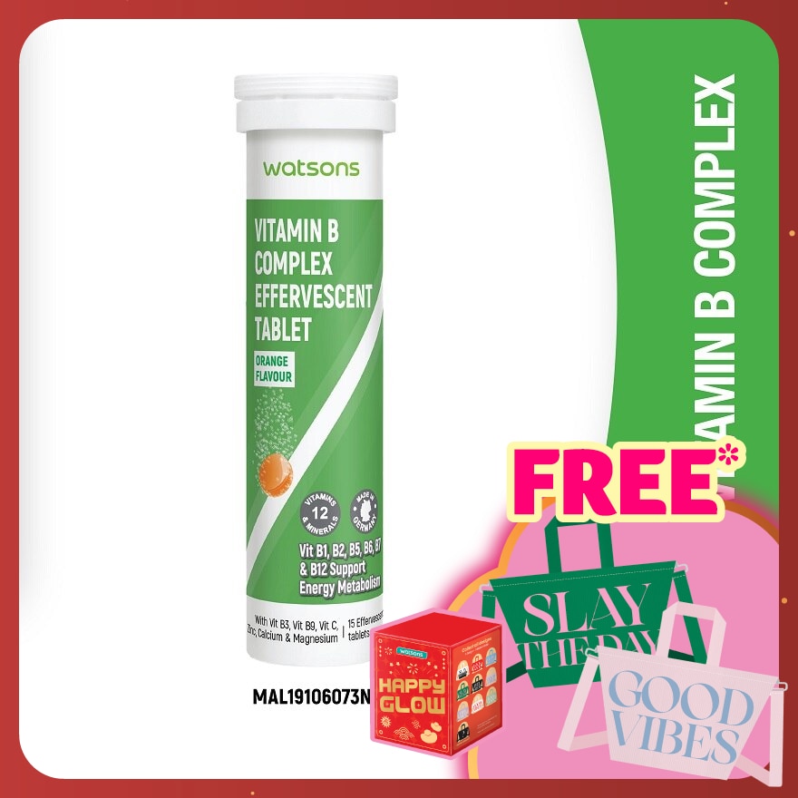 Effervescent Vitamin B Complex 15's