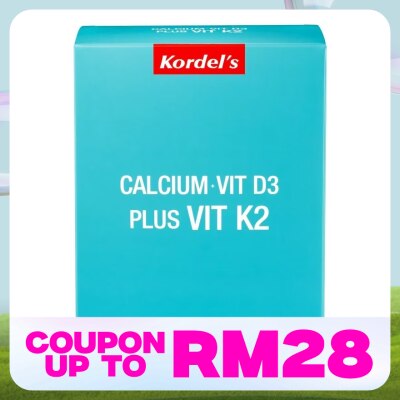 KORDEL'S Calcium+Vit D3 Plus Vit K2 60's