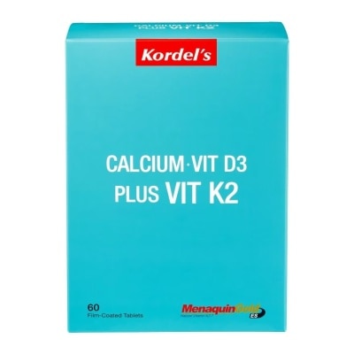 KORDEL'S Calcium+Vit D3 Plus Vit K2 60's