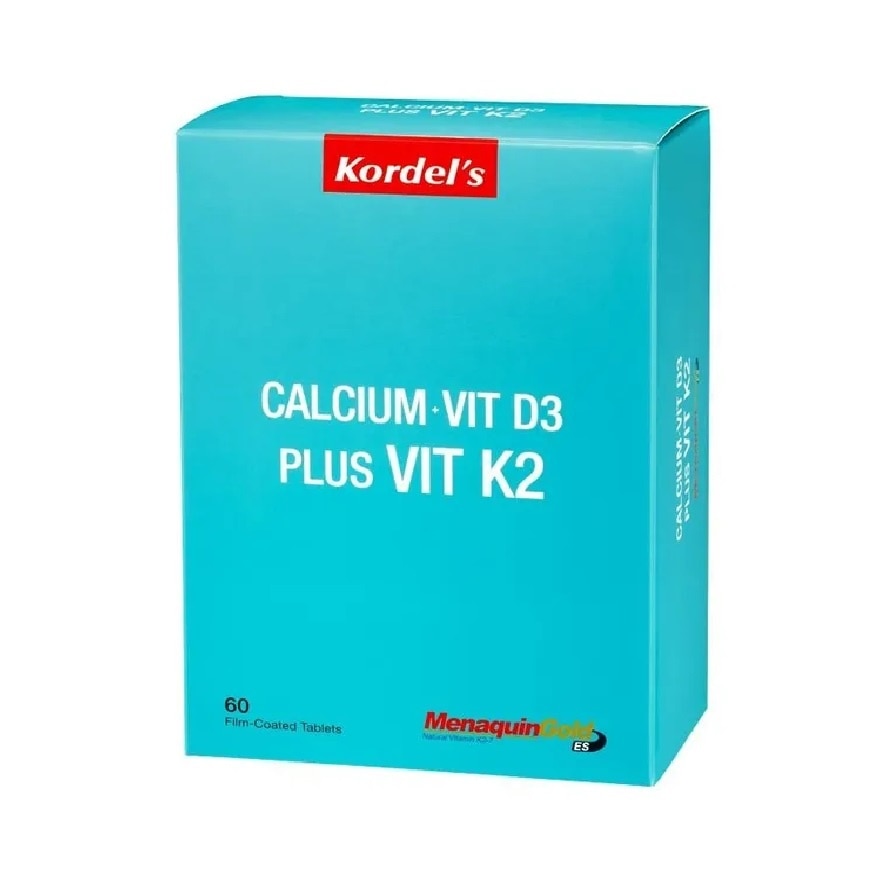 Calcium+Vit D3 Plus Vit K2 60's