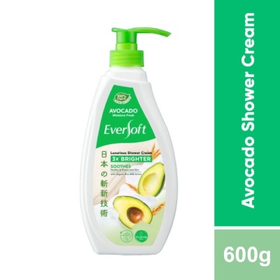 EVERSOFT - Avocado Shower Cream 650G