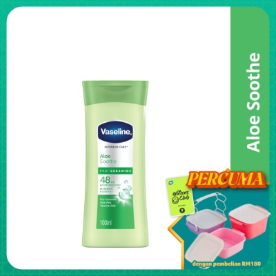 VASELINE - Aloe Soothe Body Lotion 100ml