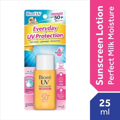 BIORE UV Perfect Milk Moisture SPF 50+ Sunscreen 25ml