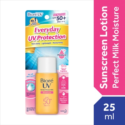 BIORE - UV Perfect Milk Moisture SPF 50+ Sunscreen 25ml