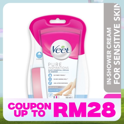 VEET Hair Removal Cream In Shower Sensitive Skin 150ml