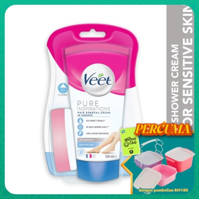 VEET - Hair Removal Cream In Shower Sensitive Skin 150ml