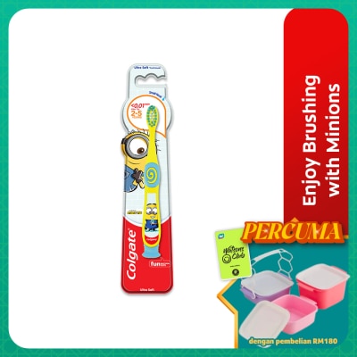 COLGATE - Colgate Kids Minion Toothbrush 2 to 5 Years (Ultra Soft)