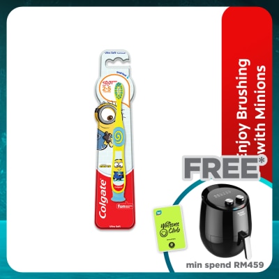 COLGATE Colgate Kids Minion Toothbrush 2 to 5 Years (Ultra Soft)