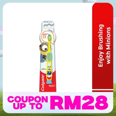 COLGATE Colgate Kids Minion Toothbrush 2 to 5 Years (Ultra Soft)