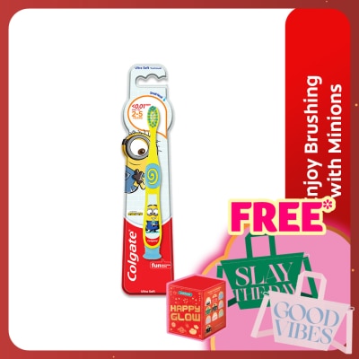COLGATE Colgate Kids Minion Toothbrush 2 to 5 Years (Ultra Soft)