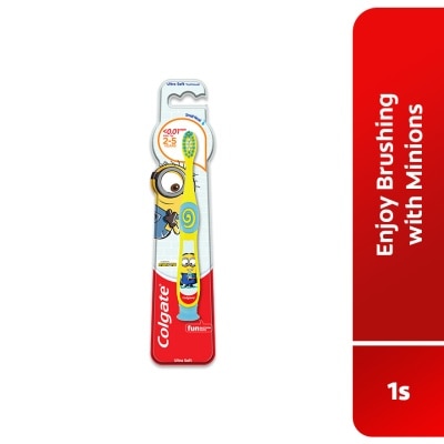 COLGATE Colgate Kids Minion Toothbrush 2 to 5 Years (Ultra Soft)
