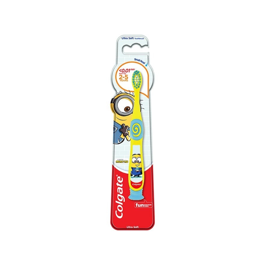 Colgate Kids Minion Toothbrush 2 to 5 Years (Ultra Soft)