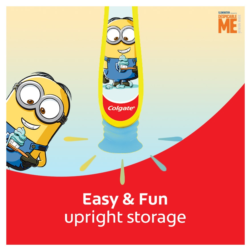 Colgate Kids Minion Toothbrush 2 to 5 Years (Ultra Soft) image