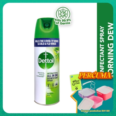 DETTOL - Disinfectant Spray Morning Dew 450ml